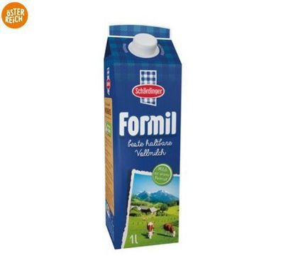 Haltbare Milch Formil Schärdinger aus Österreich 3,5%Fett -