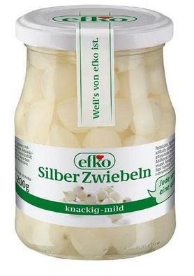 efko Eferdinger Silberzwiebel von Efko 330 Gramm Österreichische Qualität Vegan
