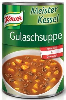 Gulaschsuppe Knorr Meisterkessel 500gr Dose - 4 Varianten/ Stückzahlen