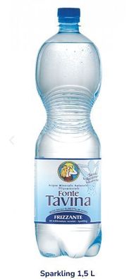 Fonte Taviana Frizzante/ Kohlensäurehältig Natriumarmes Mineralwasser 1,5l