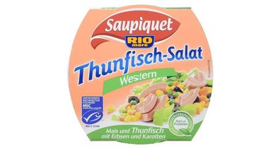 Saupiquet Rio Mare Thunfisch-Salat Western, MSC zertifiziert, Fix und fertig zub