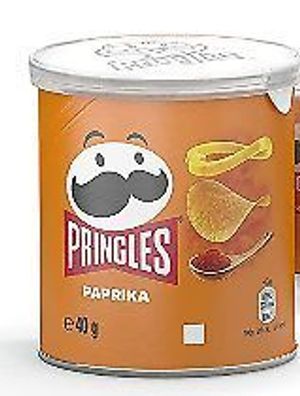 Pringles Sweet Paprika Paprika Chips kleine Dosen für unterwegs je 40g
