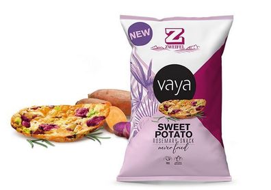 Vaya Sweet Potato Rosemary Snack Vegan, 75 Gramm Beute 5 Varianten