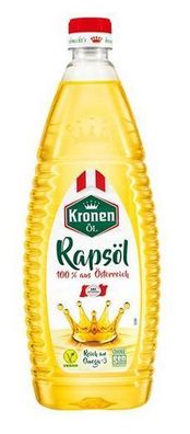 Rapsöl von Kronenöl aus österreichischer Landwirtschaft 1l - 3 Varianten/ Stüc