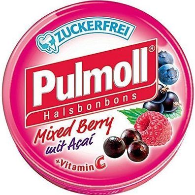 Pulmoll Mixed Berry mit Acai zuckerfrei a 50g - 3 Varianten/ Stückzahlen