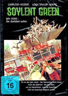 Soylent Green - 2022 ... die überleben wollen mit Charlton Heston - DVD/ NEU