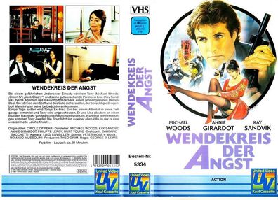 Wendekreis der ANGST mit Michael Woods, Annie Girardot VHS/ NEU/ OVP