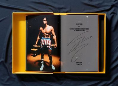 Rocky Sylvester Stallone Collectors Edition (Nr. 51?1.976), nummeriert und signiert