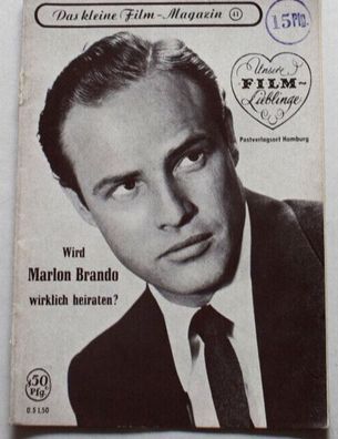 Unser Filmlieblinge ca. 14 x 20cm - Original Filmzeitschrift Nr. 41 Marlon Brando