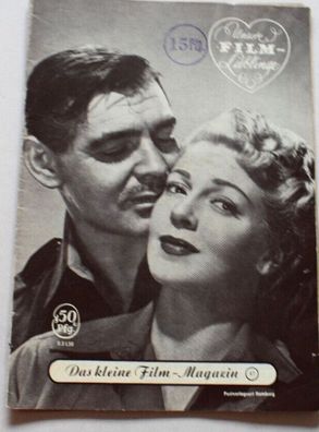 Unser Filmlieblinge Clark Gable ca. 14 x 20cm - Original Filmzeitschrift Nr. 47