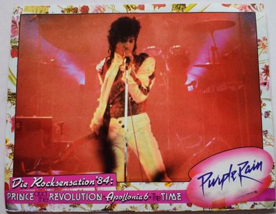 Prince Purple Rain Kinoaushangfoto 30x24cm 5