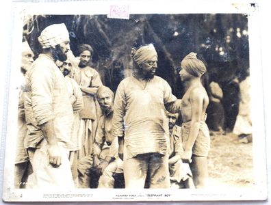 SABU Elephant Boy/ Dschungelbuch KINO Aushangfoto Alexander Korda-USA Kino 1937