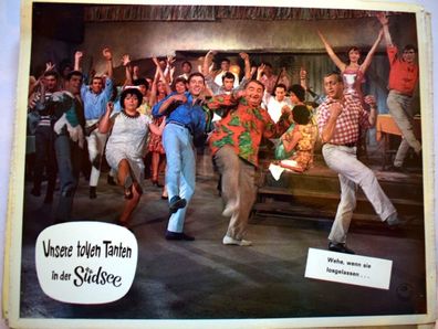 UNSERE TOLLEN TANTEN IN DER SÜDSEE Udo Jürgens Aushangfoto Kino 30x24cm Motive 12