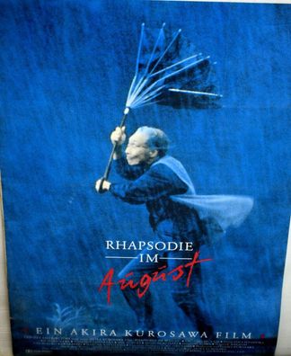 Rhapsodie im August Akira Kurosawa Filmposter A1 Original Kinoplakat 84/60