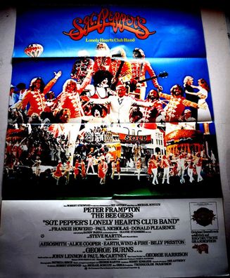SGT Peppers LONELY HEARTS CLUB Filmposter A 1 Original Kinoplakat 60/84