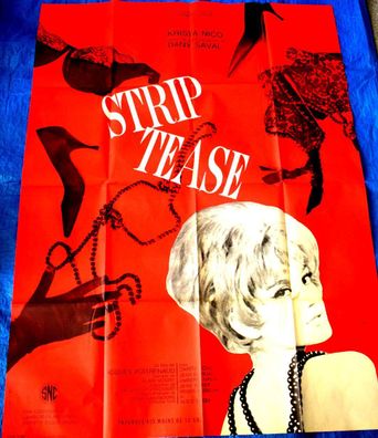 Strip Tease Krista Nico Filmposter A 1 Original Kinoplakat 60/84