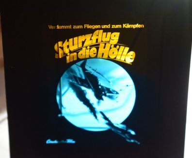 Sturzflug in die Hölle Dia Original Kino-Dia/ Film-Dia/ Diacolor