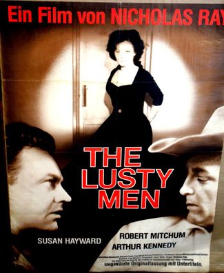 The Lusty Men Robert Mitchum Filmposter A 1 Original Kinoplakat 60/84