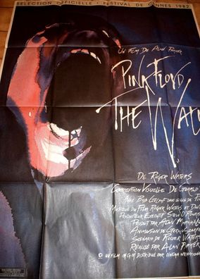 The Wall Pink Floyd / Bob Geldof/ Alan Parker A0 157 x 116,5cm Cannes 1982