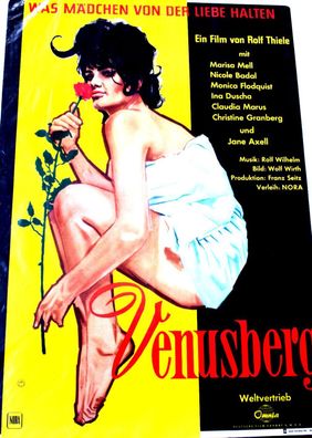 Venusberg Marisa Mell Filmposter A 1 Original Kinoplakat 60/84