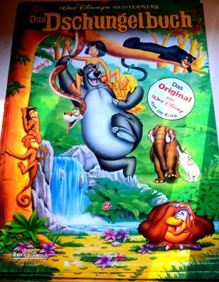 Walt Disney Dschungelbuch Filmposter Original Kinoplakat 60/84