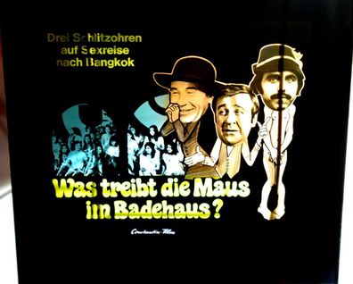 Was treibt die Maus im Badehaus Muxeneder Original Kino-Dia/ Film-Dia/ Diacolor
