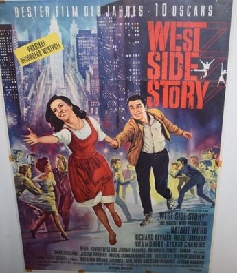 West Side Story Original Kinoplakat Jerome Robbins / Natalie Wood