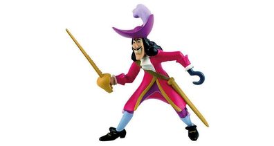 Pirat Captain HOOK Piraten Kapitän - Disney Peter Pan Bullyland Figur 12651 NEU/