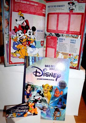 Walt Disney Das Beste aus 100 Jahre Stickeralbum Billa
