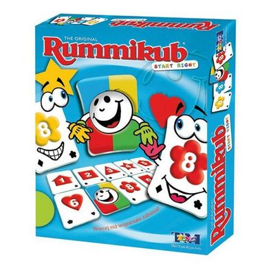 Rummikub Junior von Jumbo Spiel und Denkspaß ab 4 Jahren 2 bis 4 Spieler