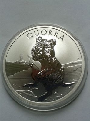 Original 1$ 2020 Australien Quokka 1 Unze Silber 1 Dollar 2020 Quokka