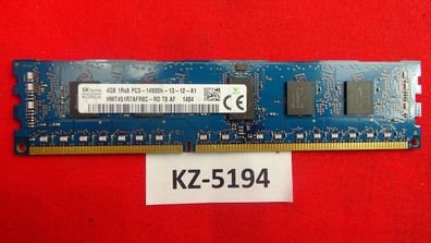Hynix 4GB DDR3 1866MHz ECC reg. PC3-14900R 1,5V CL13 HMT451R7AFR8C-RD T8 AF