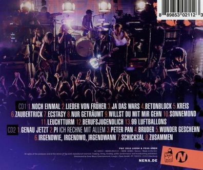 Nena: Live at SO36 - Laugh & Peas Entertainment - (CD / Titel: H-P)