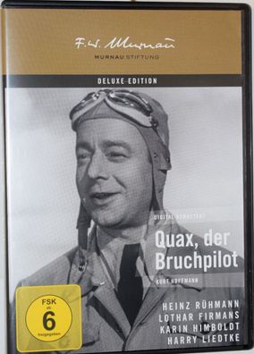 QUAX, DER Bruchpilot HEINZ Rühmann Klassiker DVD/ NEU/ OVP