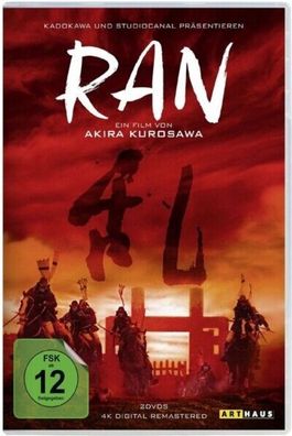 RAN Akira Kurosawa Special Edition 2 DVD NEU OVP