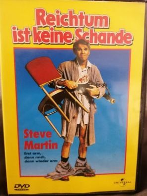 Reichtum IST KEINE Schande mit STEVE MARTIN (1984) Kultfilm DVD Rarität NEU/ OVP