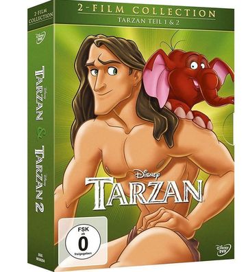 Tarzan 2 Film Collection Disney Classics, 2 Discs DVD/ NEU/ OVP