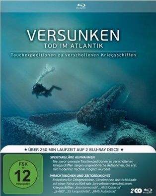 Versunken - Tod im Atlantik - 2 Blu-ray ca. 250min. Laufzeit Blu-ray/ NEU/ OVP