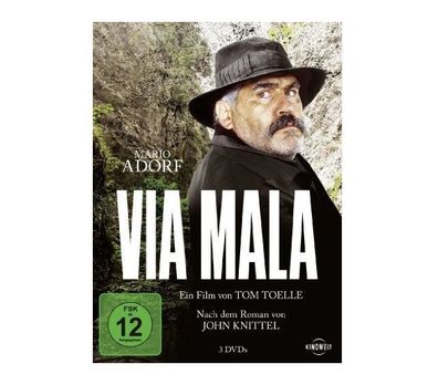 Via Mala mit Mario Adorf, Maruschka Detmers, Dominique Pinon. 2 DVDs/ NEU/ OVP