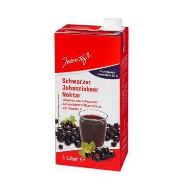 Ribisel Schwarzer Johannisbeer Nektar 1,0 Liter - Österreichische Qualität