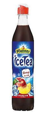 Pfanner Eistee Ice Tea Pfirsich Sirup 0,7L 1 bis 6 Flaschen