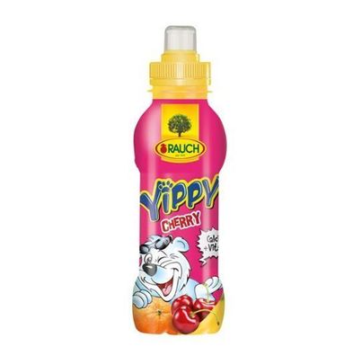 Rauch Yippy Cherry/ Kirsche PET 6 x 0.33 L Flaschen - 3 Stückzahlen