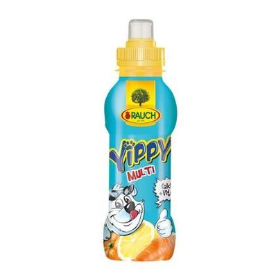 Yippy Multi Mehrfruchtgetränk von Rauch PET 6 x 0.33 L Flaschen - 3 Varianten