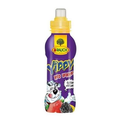 Yippy Party Red Berries von Rauch PET je 6 x 0.33 L Flaschen - 3 Varianten