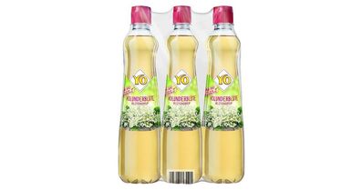 Holunderblüte Yo Sirup Holunder Blütensirup, je 700 ml - 3 Varianten