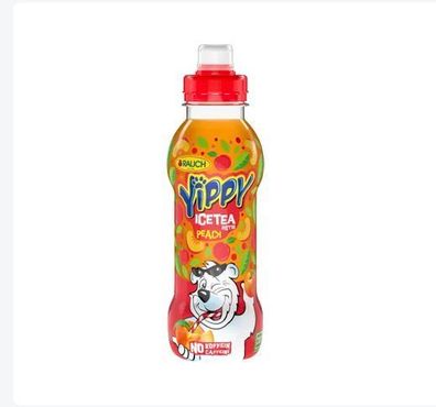 Yippy Multi Pfirsich Eistee von Rauch PET 6 x 0.33 L Flaschen - 3 Varianten