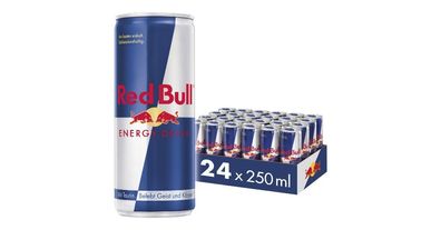 Red Bull Energy Drink koffeinhaltiges Getränk 250ml 1 bis 24 Stck