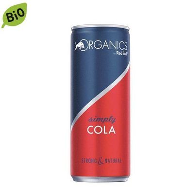 Red Bull SIMPLY COLA Red Bull Bio Organics by 250 ml, Dosen -4 Varianten