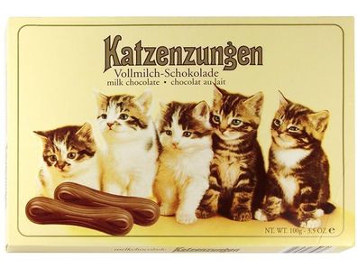 Sarotti Katzenzungen - Weiße und Vollmilch Schokolade - 100 Gramm