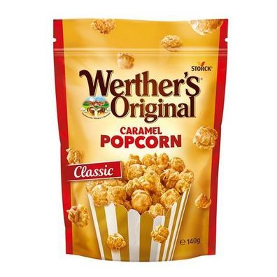 Werthers Original Classic Caramel Popcorn - Karamell - 140 Gramm